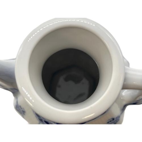 ROYAL COPENHAGEN (ロイヤル・コペンハーゲン) ティーポット ヨゴレ有/顔つき ブルーフルーテッド・フルレース