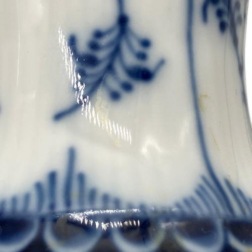 ROYAL COPENHAGEN (ロイヤル・コペンハーゲン) ティーポット ヨゴレ有/顔つき ブルーフルーテッド・フルレース