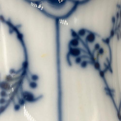 ROYAL COPENHAGEN (ロイヤル・コペンハーゲン) ティーポット ヨゴレ有/顔つき ブルーフルーテッド・フルレース