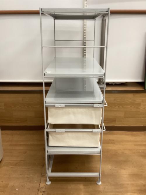 無印良品 (ムジルシリョウヒン) スチールユニットシェルフ 12 グレー