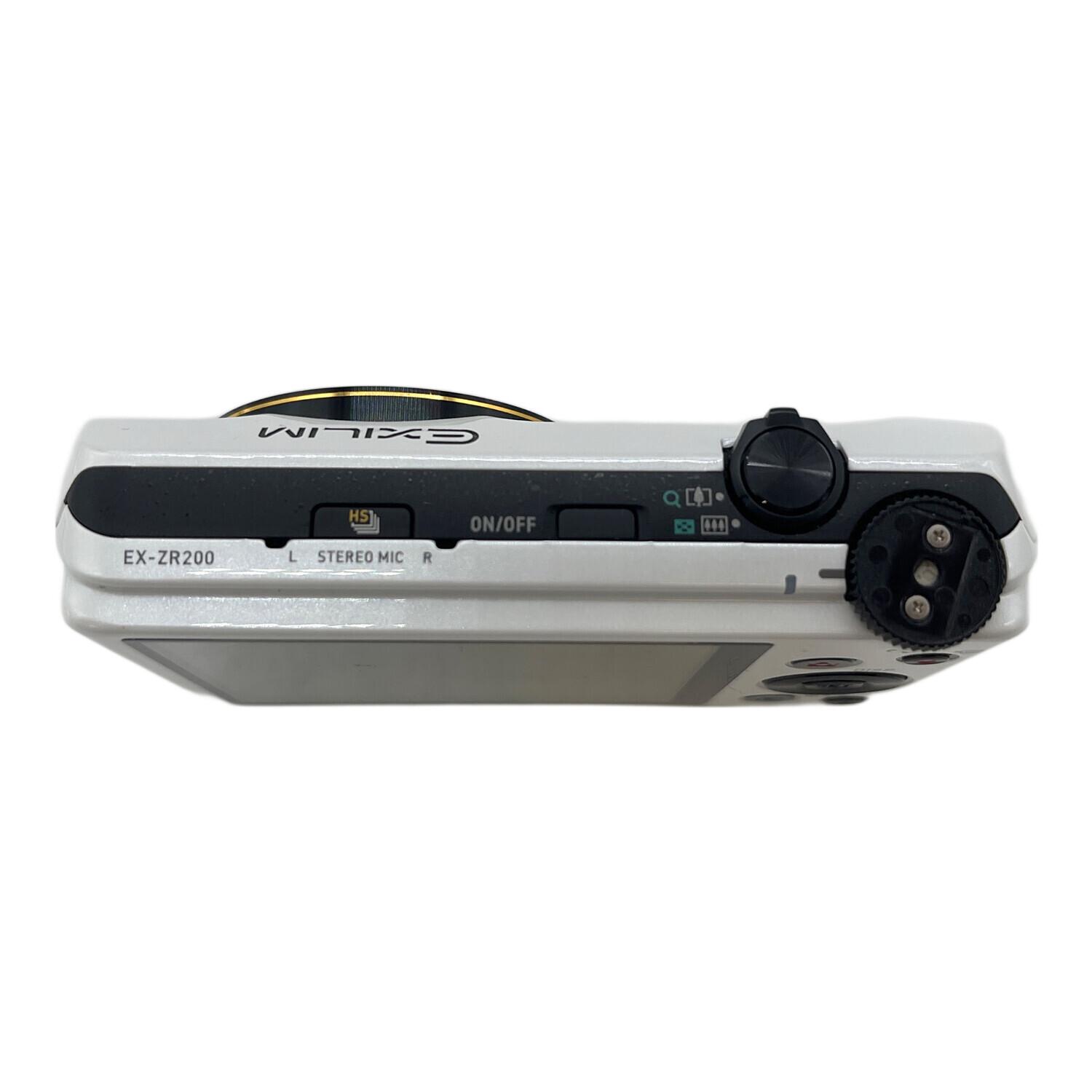 CASIO (カシオ) コンパクトデジタルカメラ EX-ZR200｜トレファクONLINE