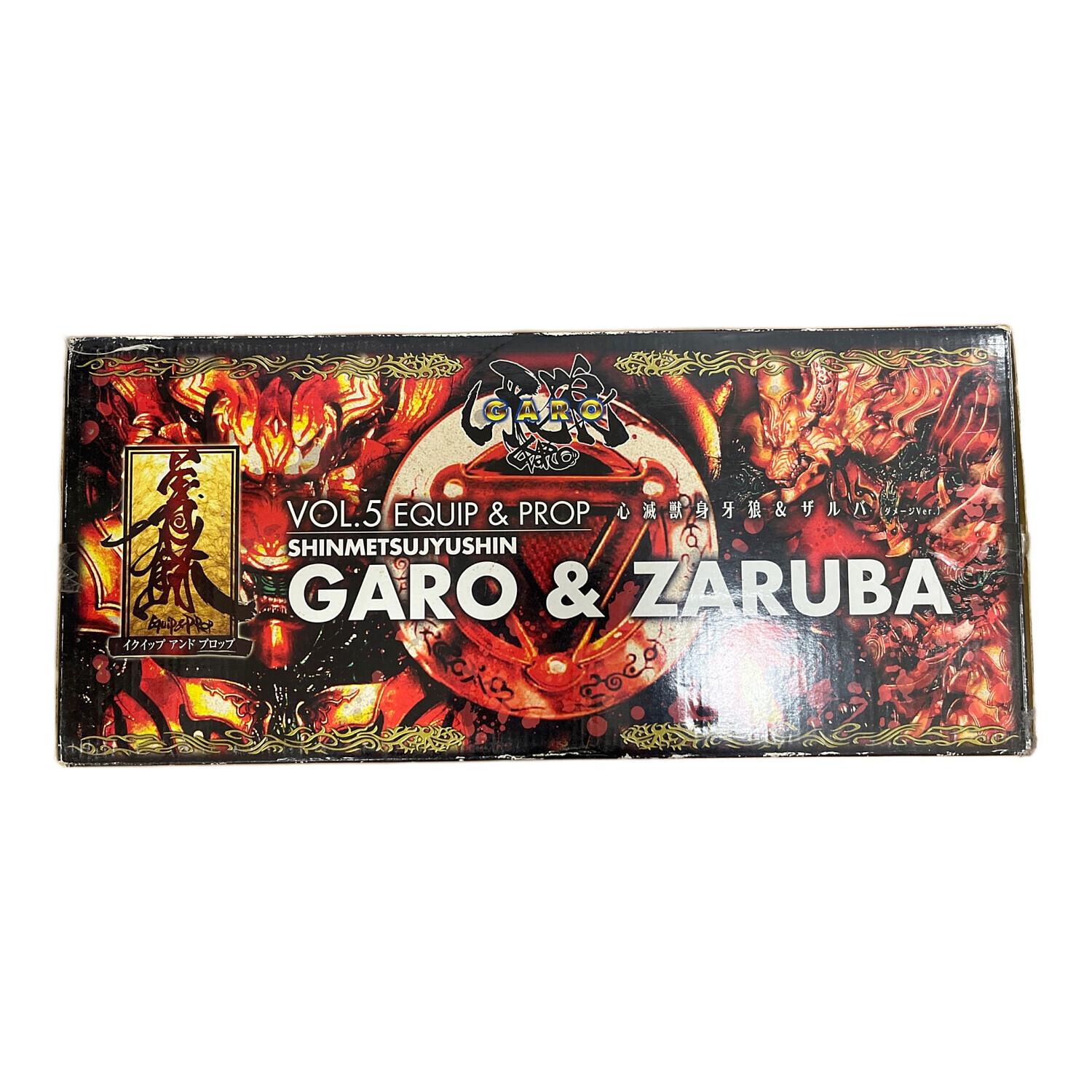 未使用　GARO&ZARUBA BANDA　新滅獣身牙狼ガロ&ザルバ Amazon | TAMASHII NATIONS イクイップ&プロップVOL.5 心滅獣身ガロ&魔