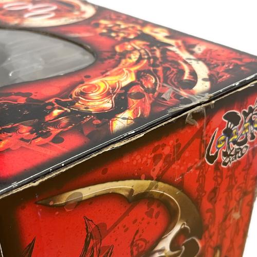 牙狼 (バンダイ) 心滅獣身ガロ＆魔道輪ザルバ ダメージVer. フィギュア ※開封済み/箱ダメージ有 イクイップ＆プロップ