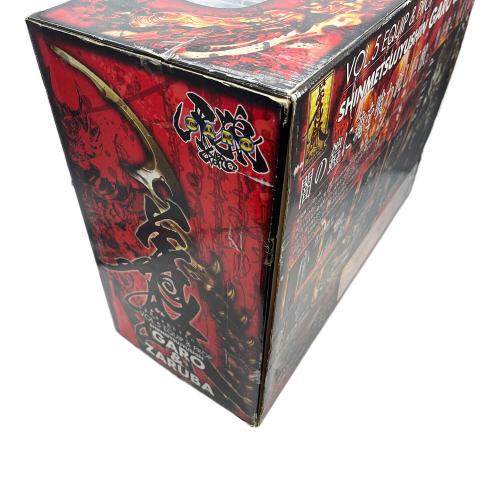 牙狼 (バンダイ) 心滅獣身ガロ＆魔道輪ザルバ ダメージVer. フィギュア ※開封済み/箱ダメージ有 イクイップ＆プロップ