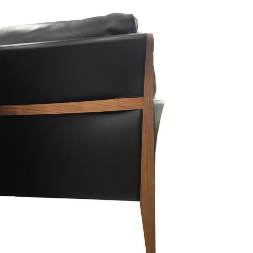 Ritzwell (リッツウェル) 1人掛けソファー ブラック×ブラウン