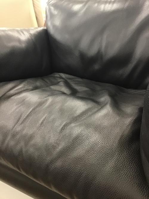 Ritzwell (リッツウェル) 1人掛けソファー ブラック×ブラウン