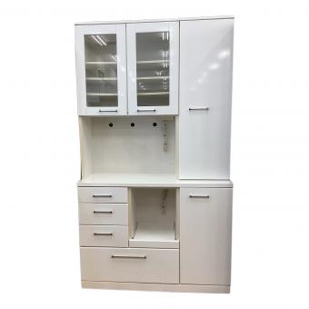 マルミツ レンジボード FS-83 3枚扉 ホワイト