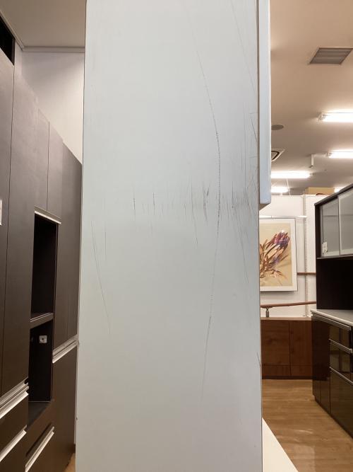 マルミツ レンジボード FS-83 3枚扉 ホワイト