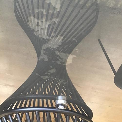 CALLIGARIS (カリガリス) ダイニング5点セット 287 ホワイト×ブラウン VORTEX