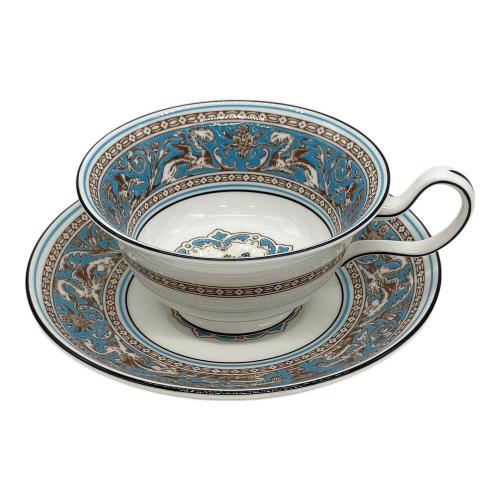 Wedgwood (ウェッジウッド) カップ&ソーサー フロレンティーン・ターコイズ