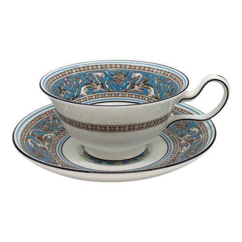 Wedgwood (ウェッジウッド) カップ&ソーサー フロレンティーン・ターコイズ