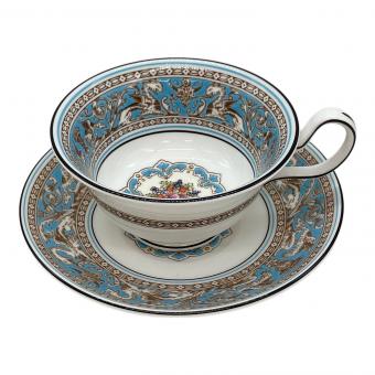 Wedgwood (ウェッジウッド) カップ&ソーサー フロレンティーン・ターコイズ