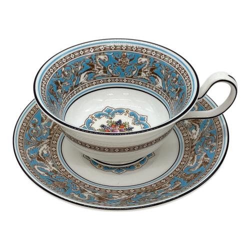 Wedgwood (ウェッジウッド) カップ&ソーサー フロレンティーン・ターコイズ