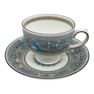 Wedgwood (ウェッジウッド) カップ&ソーサー ターコイズ フローレンティーン