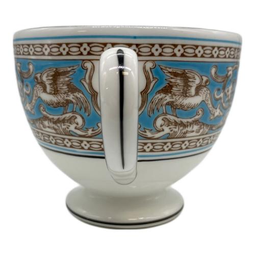 Wedgwood (ウェッジウッド) カップ&ソーサー ターコイズ フローレンティーン