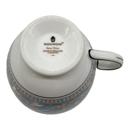 Wedgwood (ウェッジウッド) カップ&ソーサー ターコイズ フローレンティーン