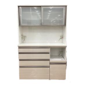 レンジボード 442 ホワイト×シルバー