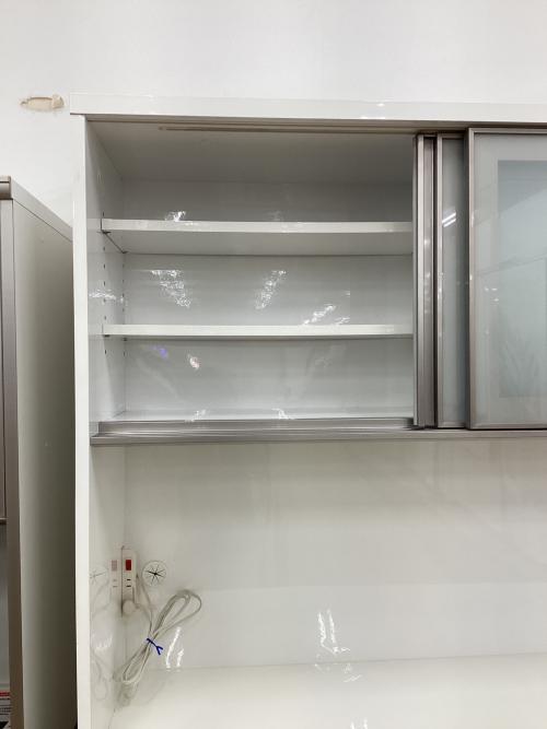 レンジボード 442 ホワイト×シルバー