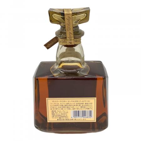 サントリー ローヤル 15年 750ml ジャパニーズウィスキー｜トレファク
