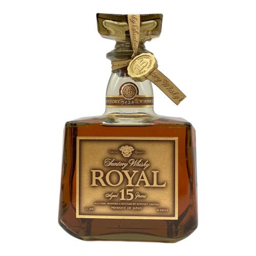 サントリー ローヤル 15年 750ml ジャパニーズウィスキー