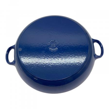 LE CREUSET (ルクルーゼ) ビュッフェキャセロール 30cm ブルー
