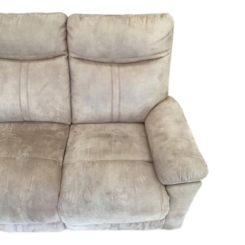 マナベインテリア 電動リクライニイングソファー 使用感有 ブラウン