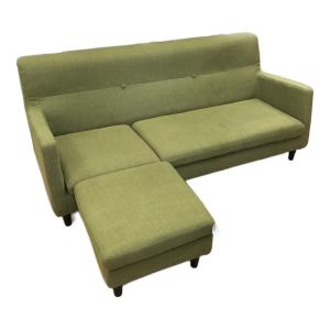 Franc franc (フランフラン) 3人掛けソファー 44 幅:約180㎝ グリーン フュジー