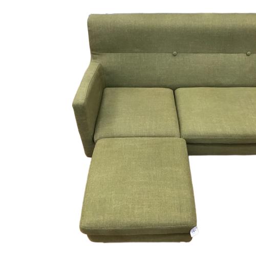 Franc franc (フランフラン) 3人掛けソファー 44 幅:約180㎝ グリーン フュジー