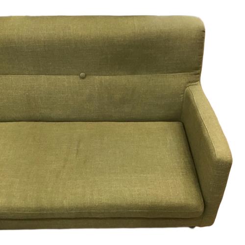 Franc franc (フランフラン) 3人掛けソファー 44 幅:約180㎝ グリーン フュジー