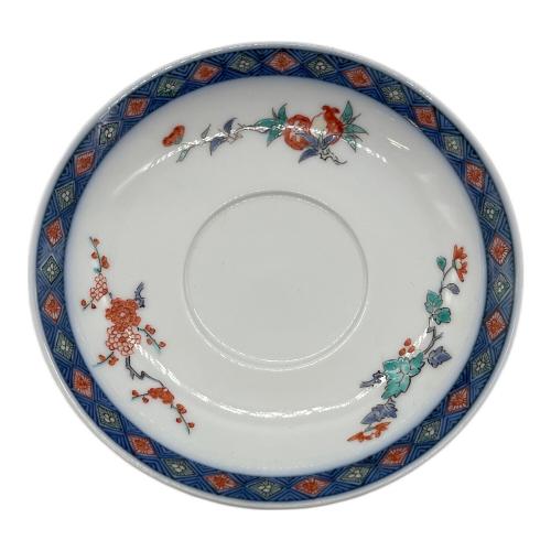 柿右衛門 (カキエモン) カップ&ソーサー 染錦