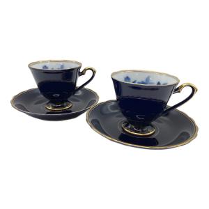 香蘭社 (コウランシャ) ペア椀皿 ▲/R488-2HQ サムシングブルー