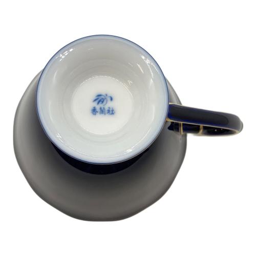 香蘭社 (コウランシャ) ペア椀皿 ▲/R488-2HQ サムシングブルー