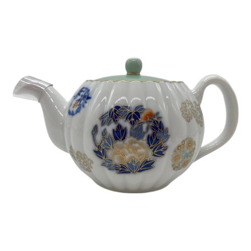 香蘭社 (コウランシャ) 二人用茶器セット 757-AHR2 金ミル花丸紋