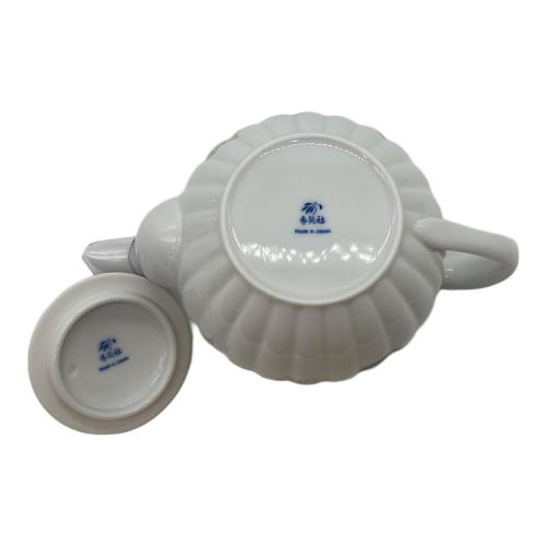 香蘭社 (コウランシャ) 二人用茶器セット 757-AHR2 金ミル花丸紋