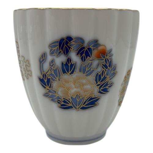 香蘭社 (コウランシャ) 二人用茶器セット 757-AHR2 金ミル花丸紋