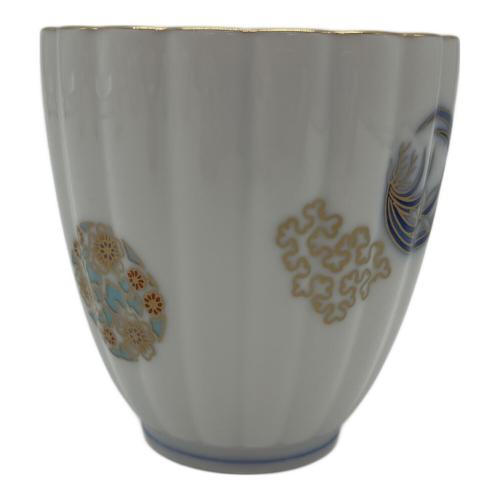 香蘭社 (コウランシャ) 二人用茶器セット 757-AHR2 金ミル花丸紋