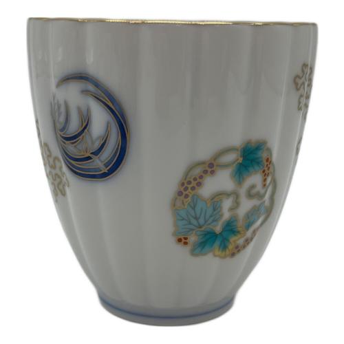 香蘭社 (コウランシャ) 二人用茶器セット 757-AHR2 金ミル花丸紋