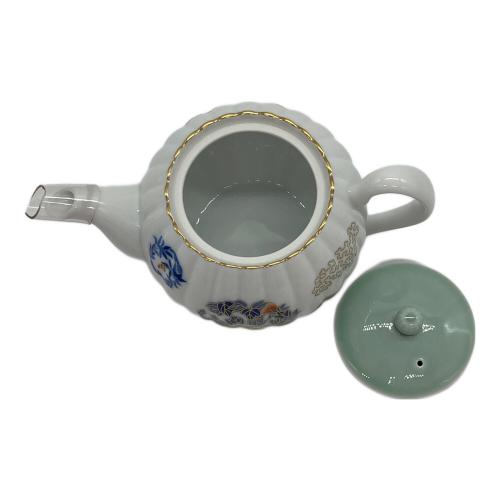 香蘭社 (コウランシャ) 二人用茶器セット ▲/757-AHR2 金ミル花丸紋