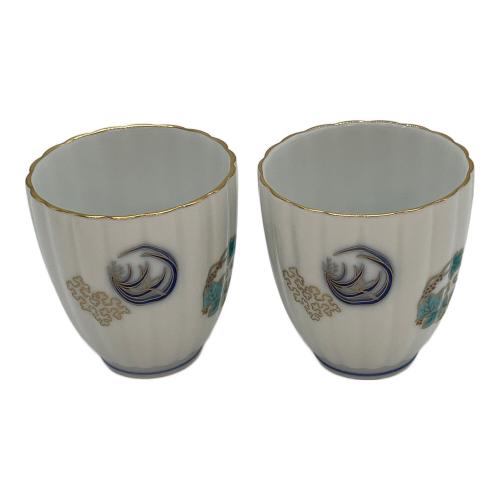 香蘭社 (コウランシャ) 二人用茶器セット ▲/757-AHR2 金ミル花丸紋