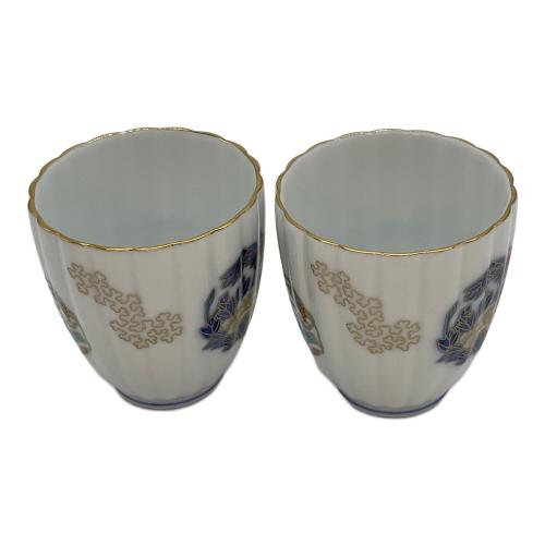 香蘭社 (コウランシャ) 二人用茶器セット ▲/757-AHR2 金ミル花丸紋