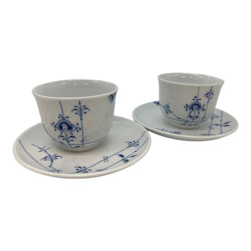 ROYAL COPENHAGEN (ロイヤル・コペンハーゲン) ペアカップ 1017410 ブルーパルメッテ