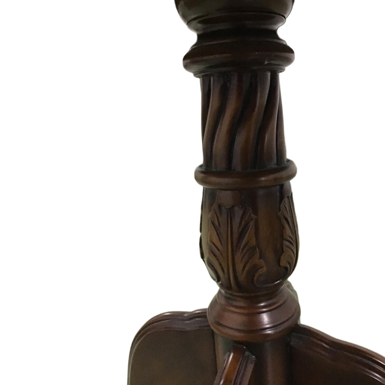 クロシオ サイドテーブル 猫脚 ブラウン コモテーブル｜トレファクONLINE