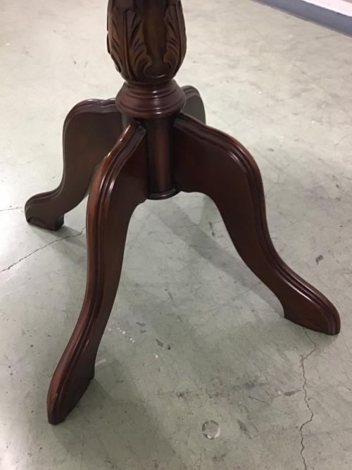 クロシオ サイドテーブル 猫脚 ブラウン コモテーブル