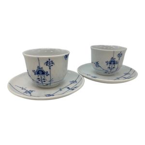 ROYAL COPENHAGEN (ロイヤル・コペンハーゲン) ペアカップ 1017410 ブルーパルメッテ
