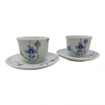 ROYAL COPENHAGEN (ロイヤル・コペンハーゲン) ペアカップ 1017410 ブルーパルメッテ