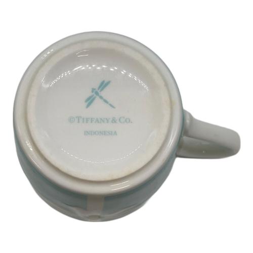 TIFFANY & Co. (ティファニー アンド コー) ペアマグカップ ※保管時ヨゴレ有 ブルーリボン