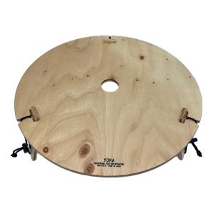 YOKA (ヨカ) アウトドアテーブル TRIPOD TABLE ROUND ナチュラル