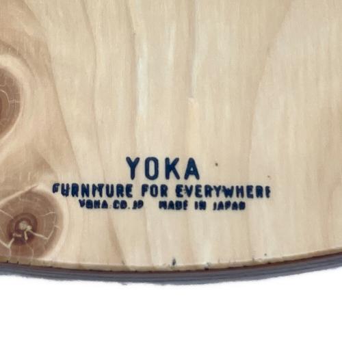 YOKA (ヨカ) アウトドアテーブル TRIPOD TABLE ROUND ナチュラル