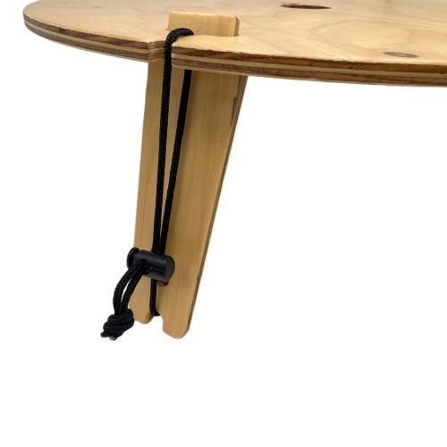 YOKA (ヨカ) アウトドアテーブル TRIPOD TABLE ROUND ナチュラル