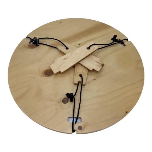 YOKA (ヨカ) アウトドアテーブル TRIPOD TABLE ROUND ナチュラル